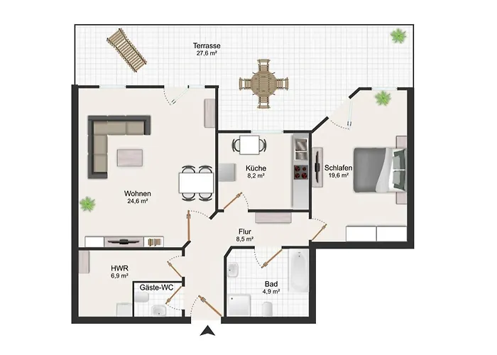 Appartamento Mare Meerblick